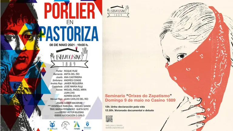 Porlier e Zapatismo no Casino Carballo