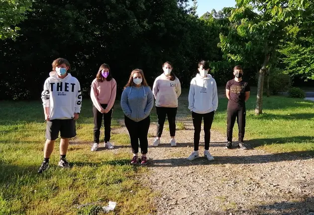 Alumnado do IES Eduardo Pondal