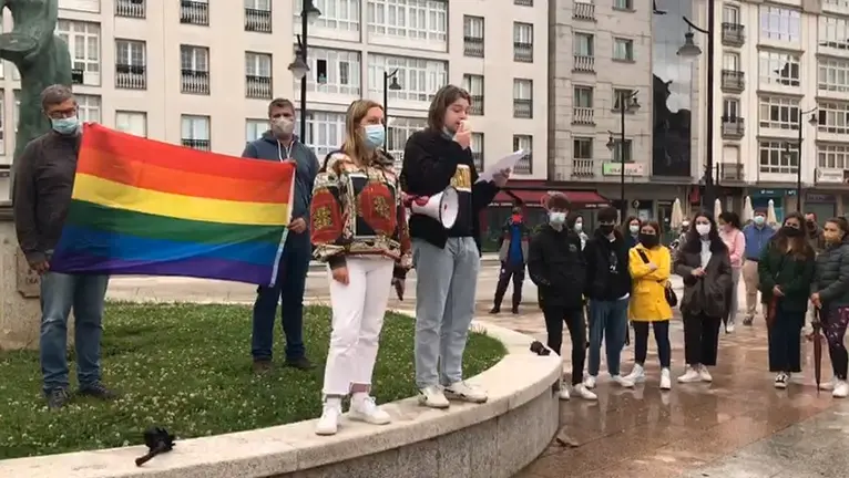 Concentracion Xustiza para Samuel en Cee