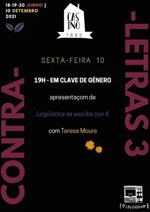 Teresa Moure no Casino1889 de Carballo