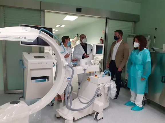 Novo equipamento no Hospital de Cee