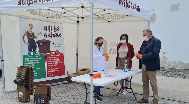 2021.09.15.- Campaña informativa aceite en Caión