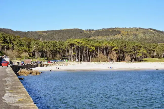 Praia de Balares no Camino dos Faros