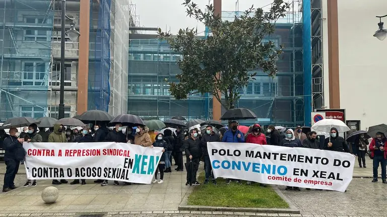 Concentracion do Comite de XEAL en Cee