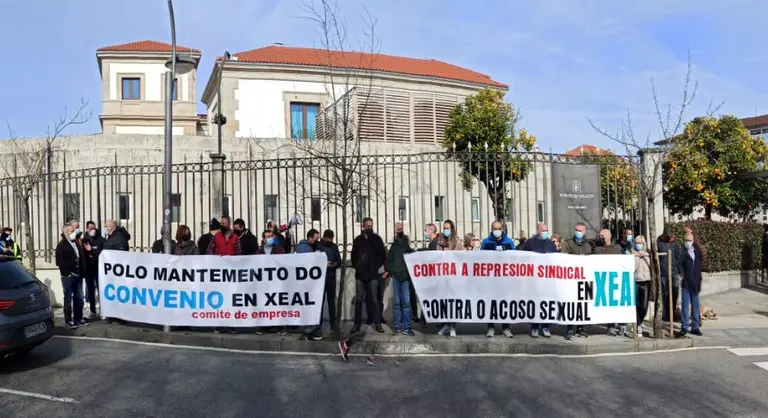 Concentracion XEAL Xunta