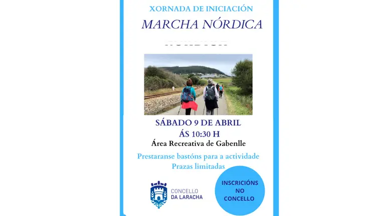 Marcha Nordica na Laracha