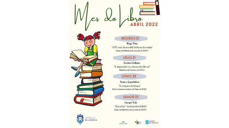 Mes do Libro da Laracha 2022