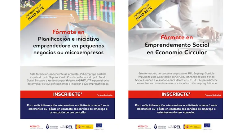 Cursos ADECCO Baio e Zas