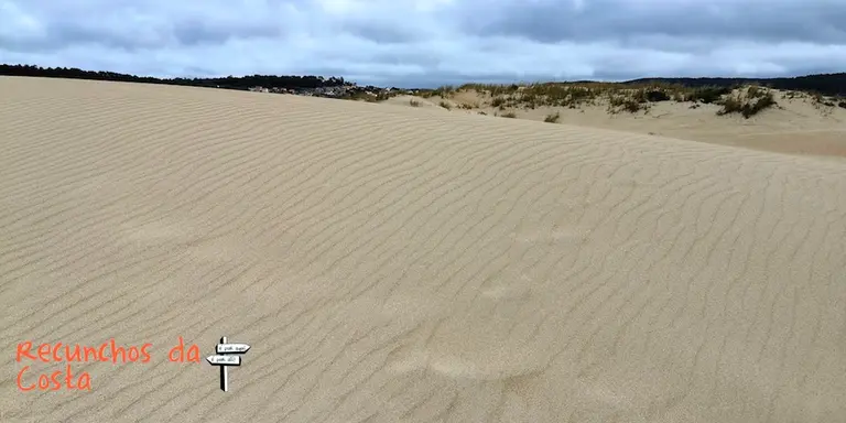 Recunchos da Costa-Dunas virxes da praia da Barra