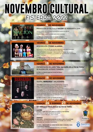 NOVEMBRO CULTURAL Fisterra 2022