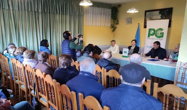 Presentacion partido galego santa comba