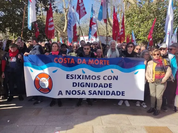 Sos Sanidade Publica Costa da Morte en Santiago