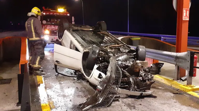 accidente trafico autopista 2