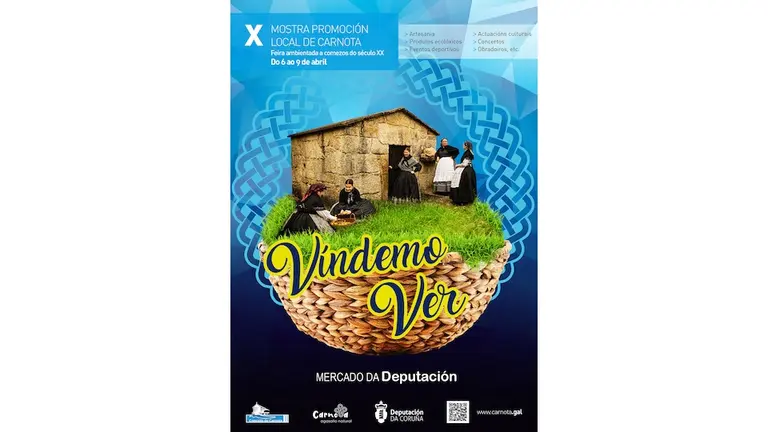 Cartel Vindemo VER Carnota 2023