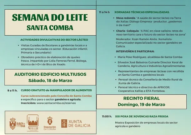 Semana do Leite Santa Comba 2023