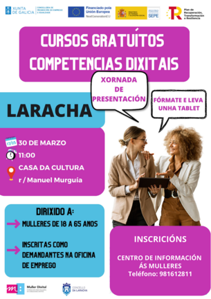 Curso competencias dixitais Laracha
