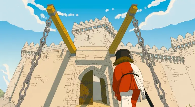 Castelo de Vimianzo debuxo