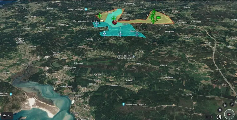 Proxectos eolicos Bustelo Barallans e Alto Torreiro 1