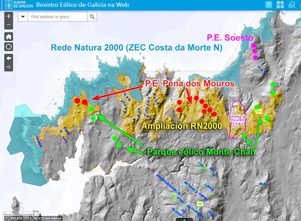 Parque Eolico Pena dos Mouros
