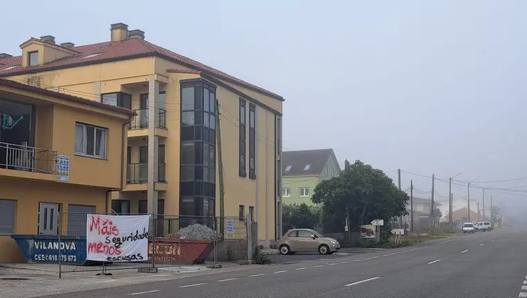 Pancartas Atropelo Fisterra Anchoa