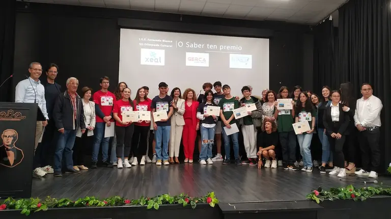 Olimpiada ten premio no IES Fernando Blanco 2023