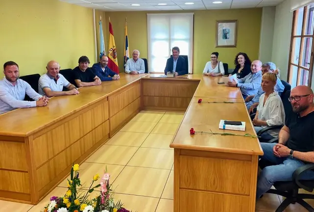 Imaxe do pleno de organizacion do de Dumbria 2023