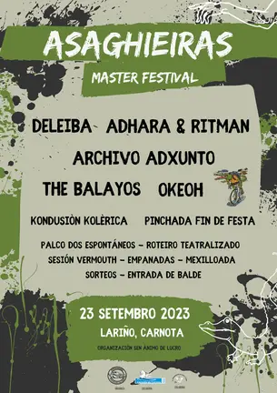 Cartel Asaghieiras Master Festival 2023-Larino