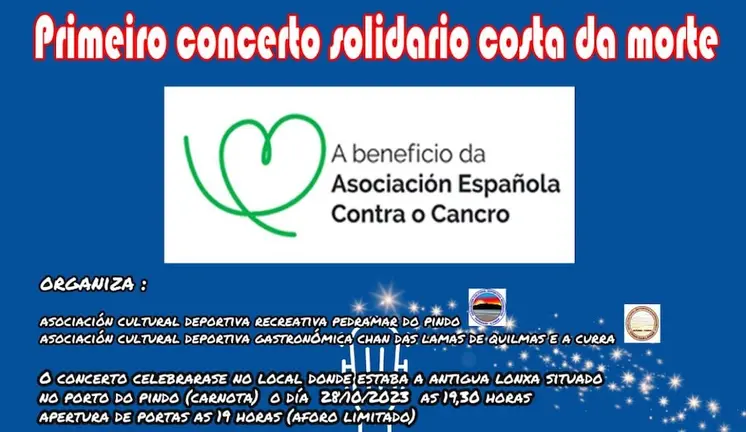 Concerto Solidario O Pindo AECC