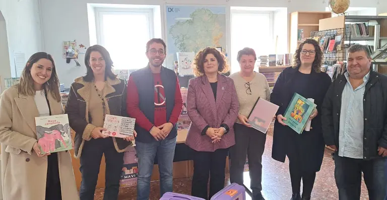 Maria Rivas e Alberto Romar en Santa Comba