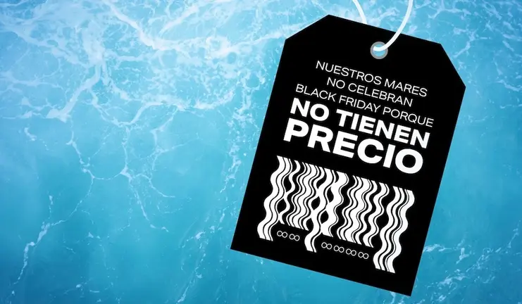 Nuestro mar non ten prezo Fresco y del Mar anti black Friday