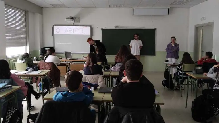 Mocidade do Ariete no IES Terra de Soneira