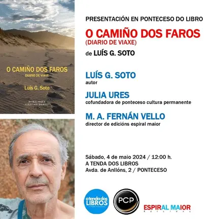 Camino dos Faros Viaxe tenda dos libros
