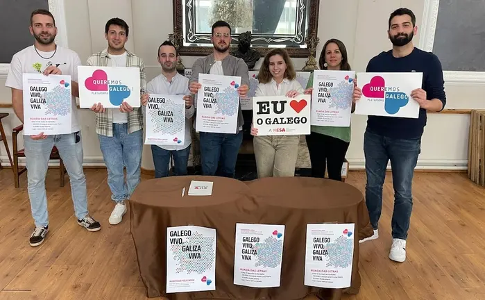 Queremos Galego Bergantinos presenta a Ruada das Letras no Casino