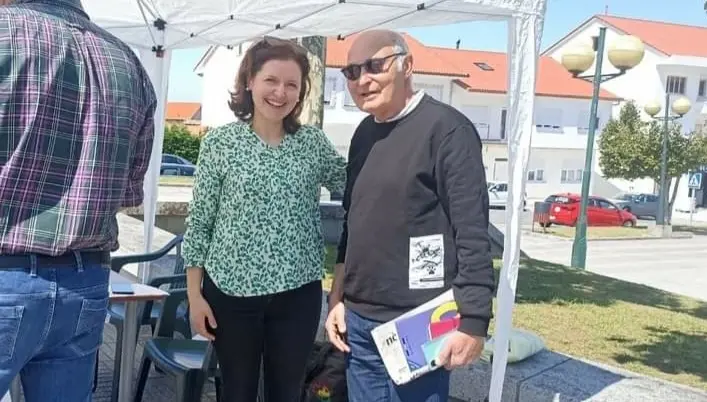 Chisco Fde Naval en Carnota con Guadalupe Vazuqez