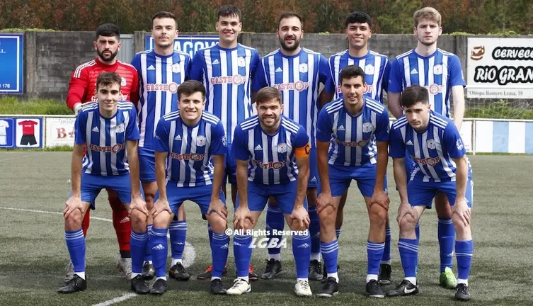 11 do CD Baio ante o Tordoia.foto-Luis Gonzalez