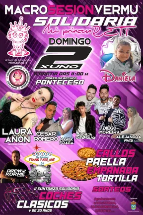 Macro Sesion vermu solidaria ponteceso daniela Rett