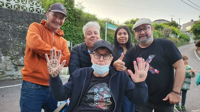 Kepa Junquera en Cans co equipo Bela Fisterra