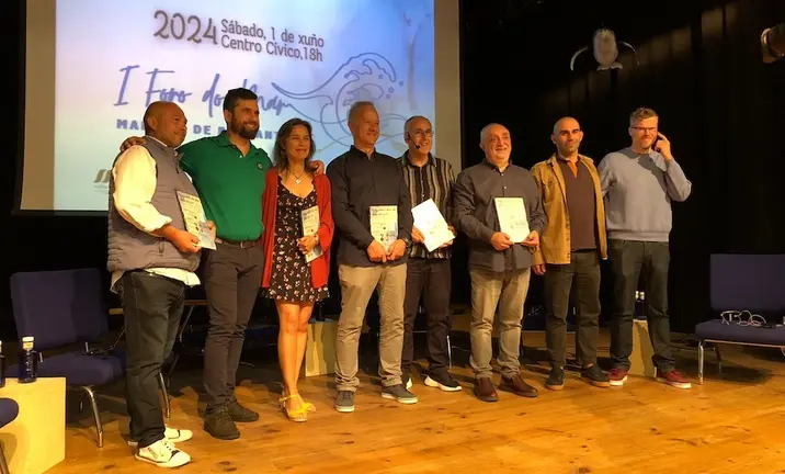 Participantes no I Foro do Mar de Malpica