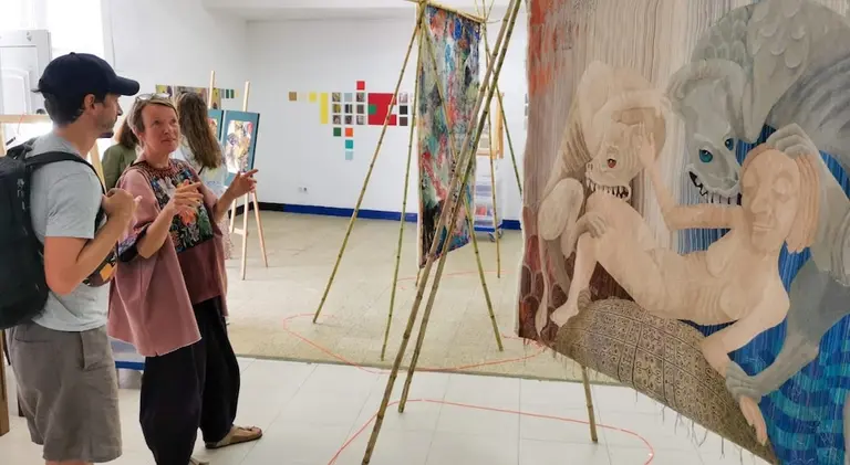 Exposicion de Tapices de Andrea Milde-Foto-Steffan P PFeiffer