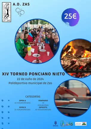 cartel torneo Ponciano Nieto 2024