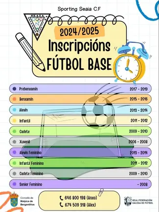 Sporting Seaia equipos de base