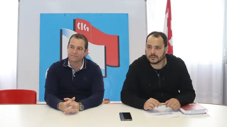 Juan Antonio Riveiro e  Martín Caamaño CIG-Folga_UTE_Carballo