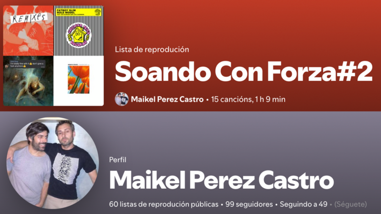 SoandoconForza playlist veran Maikel DJ