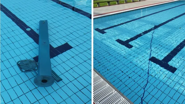 PISCINA MUNICIPAL DE LAXE - ACTOS VANDALICOS 2