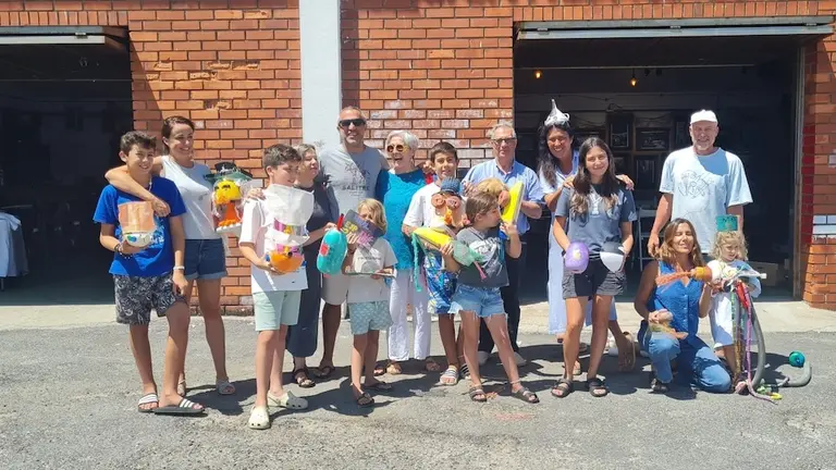 Visita de Maricarmen a Carnota