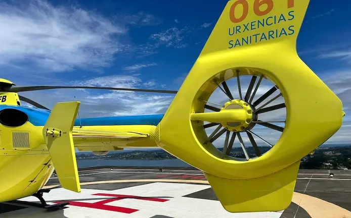 Helico Santiago en Vimianzo