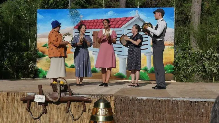 Cantareiras corcubionesa na Feira Sabor de Aldea da Redonda