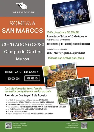 Romeria de San Marcos do Campo de Cortes de Muros-O Rumial