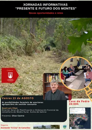 Charla Forestal A CRoa en Camarinas con Xose Luis Chan
