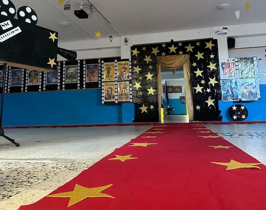 Alfombra Vermella para comezar o curso no Colexio de Fisterra